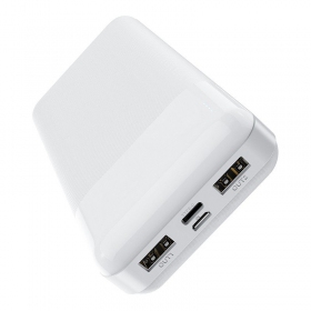 Väline patarei / aku Power Bank Hoco J72A 20000mAh valge