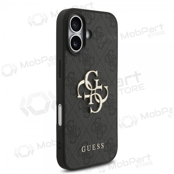 Apple iPhone 17 ümbris - Guess PU 4G Metal Logo Strap (must)