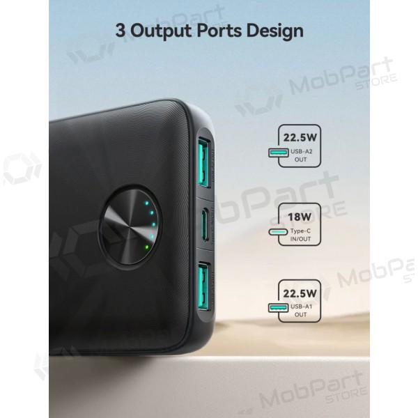 Väline patarei / aku Power Bank Joyroom JR-PBF15 22.5W 10000mAh must Väline patarei / aku Power Bank Joyroom JR-PBF15 22.5W 10000mAh must