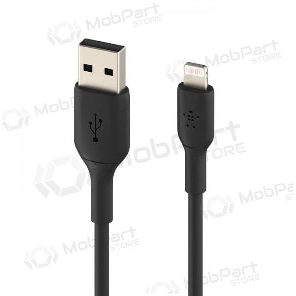 USB kaabel Belkin Boost Charge USB-A to Lightning 1.0m mustad