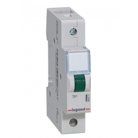 LED indikatorius ant DIN Legrand 604077 (roheline, 230V, TX3 1 mod.)