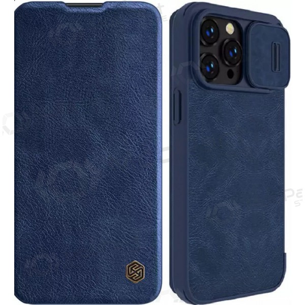 Apple iPhone 14 ümbris - Nillkin Leather (sinine)
