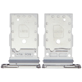 Samsung Galaxy S25, S25+ Dual SIM kaardi hoidja (hõbedased) (originaalne)