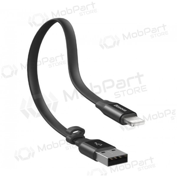 USB kaabel Baseus lightning 0.23m (2A) (mustad)
