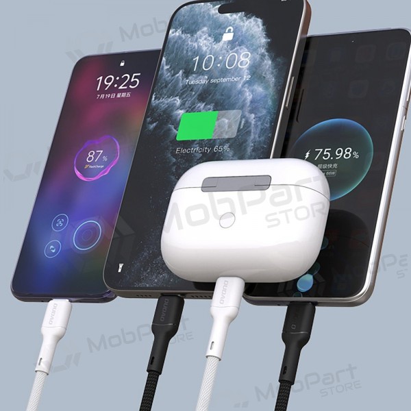 USB-C kaabel Dudao L9C USB-C kuni USB-C 2 m 65 W must