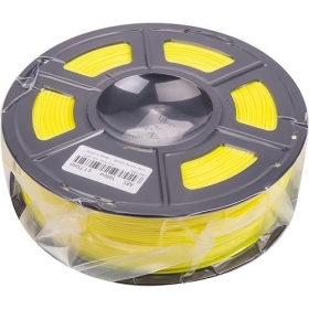 3D spausdinimo plastikas ABS, 1.75mm, 1kg, kollane