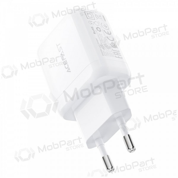 Laadija Acefast A130 20W USB-C valged