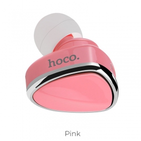 Juhtmeta vabakäeseadmega Hoco E7 Plus (roosi värvi)