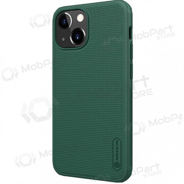 Apple iPhone 15 ümbris „Nillkin Frosted Shield“ (roheline)