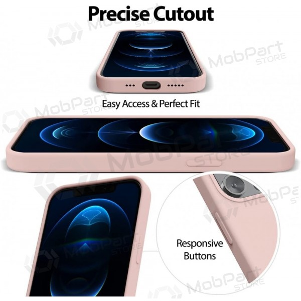 Samsung Galaxy A57 ümbris Mercury - Pure Magsafe Silicon Case (roosa liiv)