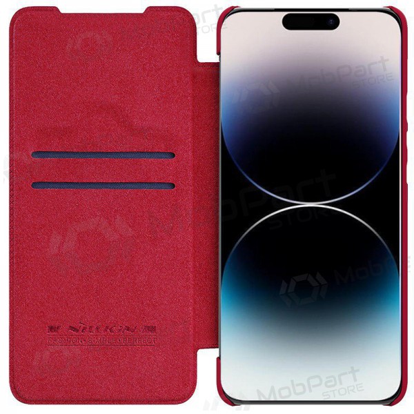 Samsung Galaxy S23 Plus ümbris „Nillkin Leather“ (punane) Samsung Galaxy S23 Plus ümbris „Nillkin Leather“ (punane)