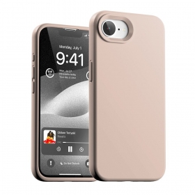 Apple iPhone 16e, 17e ümbris Mercury -Pure Magsafe Silicon Case- (punane)