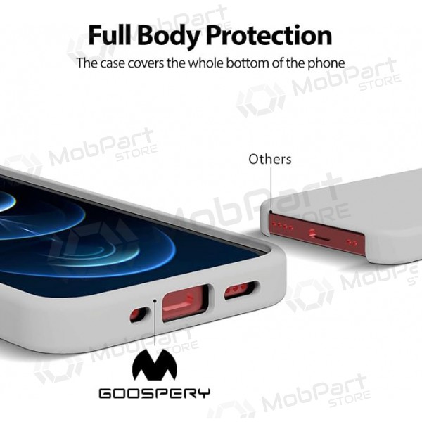 Apple iPhone 11 Pro Max ümbris Mercury - Silicone Case (kivivärvi)
