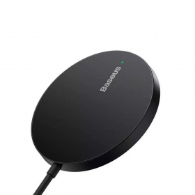 MagSafe juhtmevaba laadija Baseus Simple Mini 3 15 W must