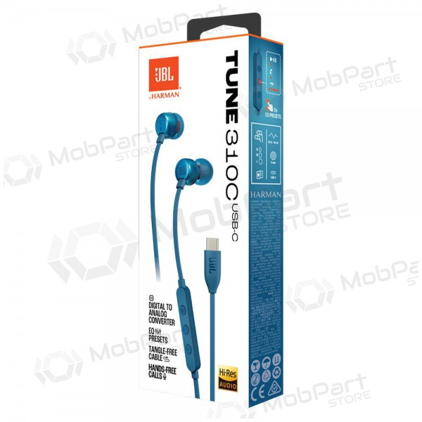 Kõrvaklapid JBL Tune 310C USB-C Kõrvaklapid JBL Tune 310C USB-C