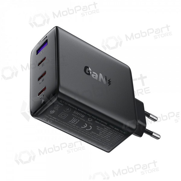 Telefonilaadija Acefast A94 100 W GaN 3x USB-C + USB-A must