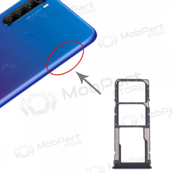 Xiaomi Redmi Note 8T SIM kaardi hoidja hall (Moonshadow Grey)