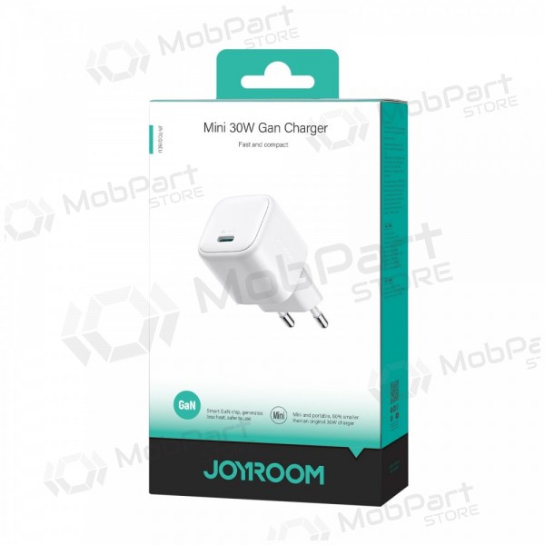 Laadija Joyroom JR-TCG15 30W GaN USB-C valged