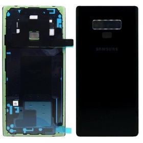 Samsung N960F Galaxy Note 9 patareipesade kaas (tagakaas) mustad (Midnight Black) (kasutatud grade B, originaalne)