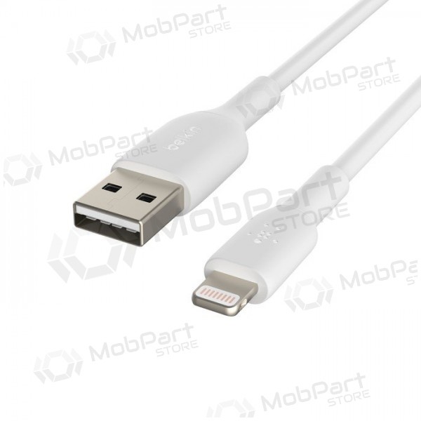 USB kaabel Belkin Boost Charge USB-A to Lightning 2.0m valged
