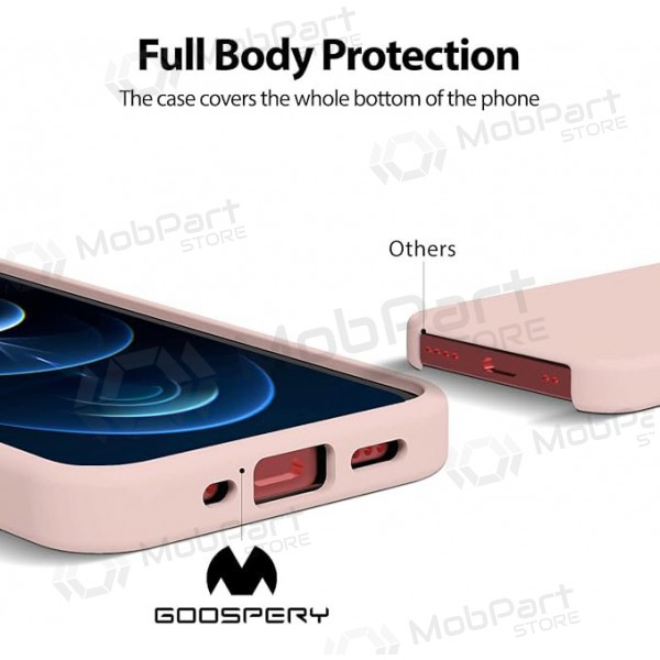 Apple iPhone 11 Pro Max ümbris Mercury - Silicone Case (roosa liiv)
