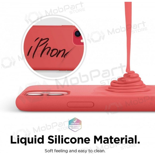Samsung Galaxy A27 ümbris - Liquid Silicone - 1.5mm punane