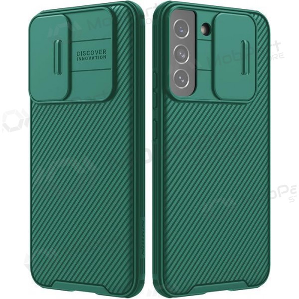 Samsung Galaxy S24 ümbris „Nillkin CamShield Pro“ (roheline) Samsung Galaxy S24 ümbris „Nillkin CamShield Pro“ (roheline)