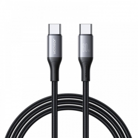 USB kaabel Joyroom S-A28 USB-C to USB-C 60W 1.0m mustad