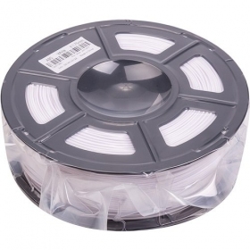 3D spausdinimo plastikas ABS, 1.75mm, 1kg, valged