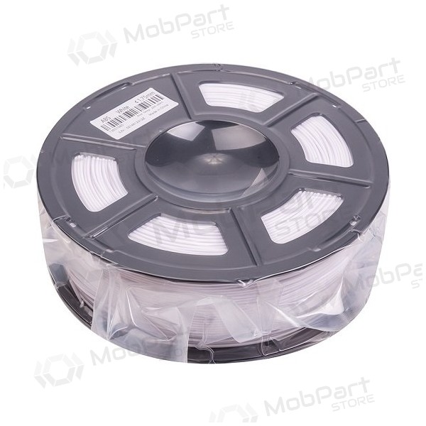 3D spausdinimo plastikas ABS, 1.75mm, 1kg, valged