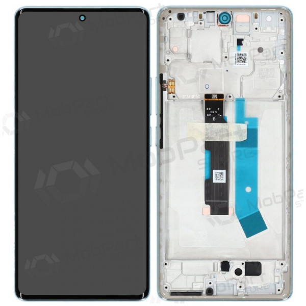 Xiaomi Redmi Note 14 Pro 4G ekraan (sinised) (koos raamiga) (originaalne) Xiaomi Redmi Note 14 Pro 4G ekraan (sinised) (koos raamiga) (originaalne)