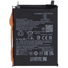 Xiaomi Redmi Note 13 Pro 5G, Poco X6 aku, patarei (BM5V) (Premium)