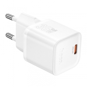 Telefoni laadija Hoco N66 35 W GaN USB-C valge