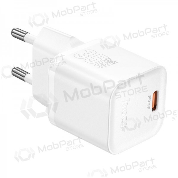 Telefoni laadija Hoco N66 35 W GaN USB-C valge