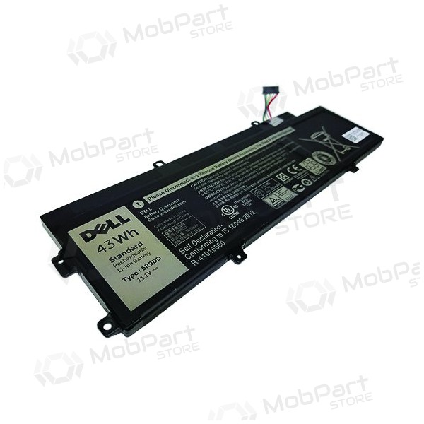 DELL KTCCN, 5R9DD XKPD0, 43 Wh sülearvuti aku, Selected DELL KTCCN, 5R9DD XKPD0, 43 Wh sülearvuti aku, Selected