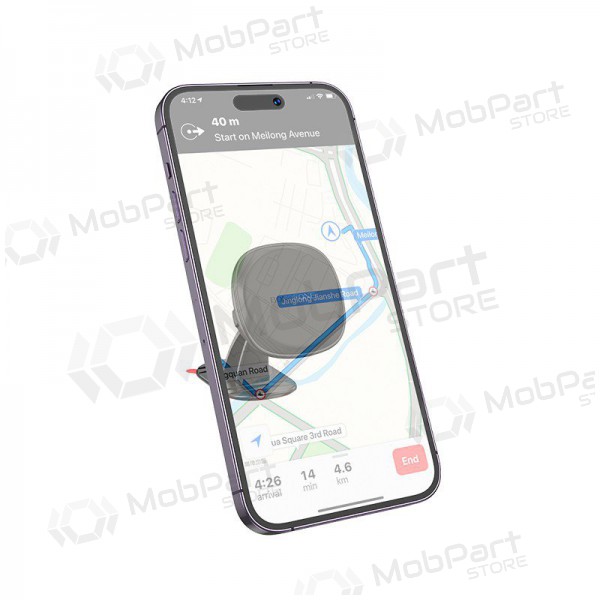 Auto telefonihoidja Borofone BH103 (dashboard) mustad
