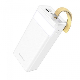 Väline patarei / aku Power Bank Borofone BJ18A 2xUSB 2A 30000mAh valge