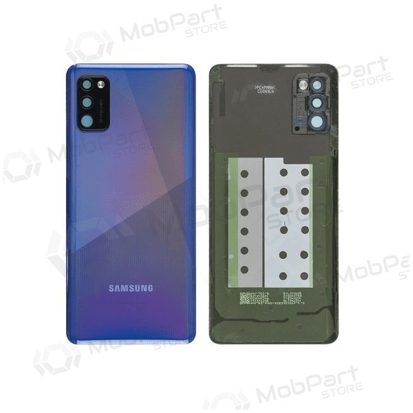 Samsung A415 Galaxy A41 2020 patareipesade kaas (tagakaas) (sinised) (kasutatud grade C, originaalne)