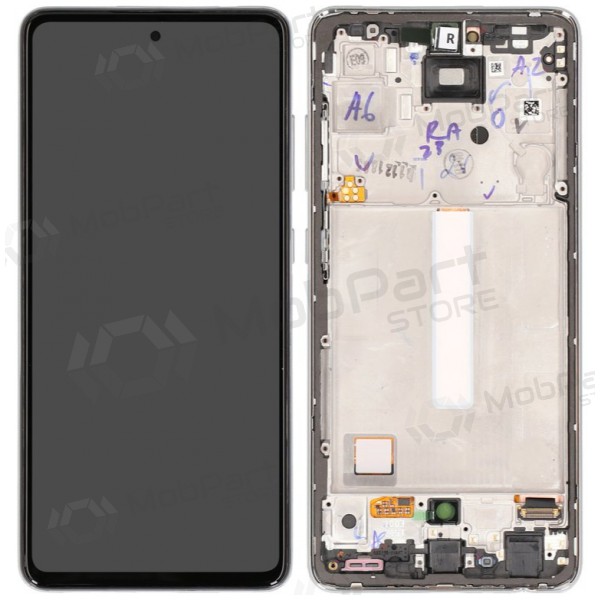 Samsung Galaxy A52 ekraan (valged) (koos raamiga) (originaalne) Samsung Galaxy A52 ekraan (valged) (koos raamiga) (originaalne)