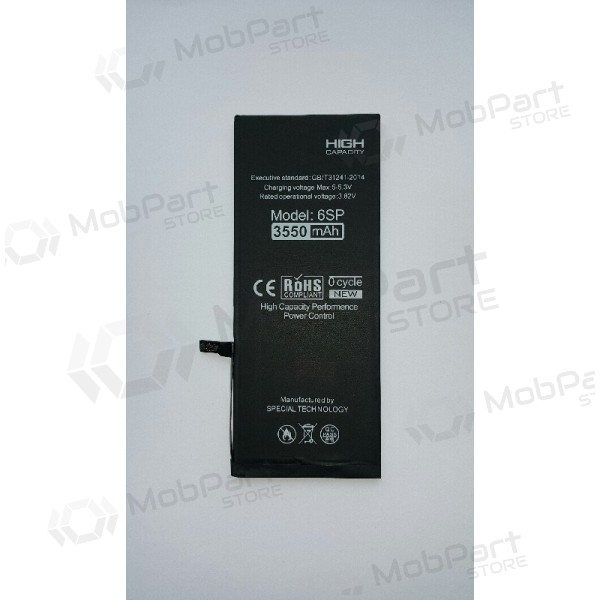 Apple iPhone 6S Plus patarei / aku (suurendatud mahtuvusega) Apple iPhone 6S Plus patarei / aku (suurendatud mahtuvusega)