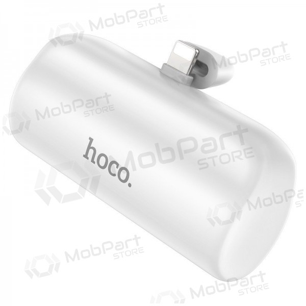 Väline patarei / aku Power Bank Hoco J106 Lightning 5000mAh valge Väline patarei / aku Power Bank Hoco J106 Lightning 5000mAh valge