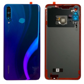 Huawei P30 Lite / P30 Lite New Edition 2020 48MP patareipesade kaas (tagakaas) (Peacock Blue) (kasutatud grade B, originaalne)