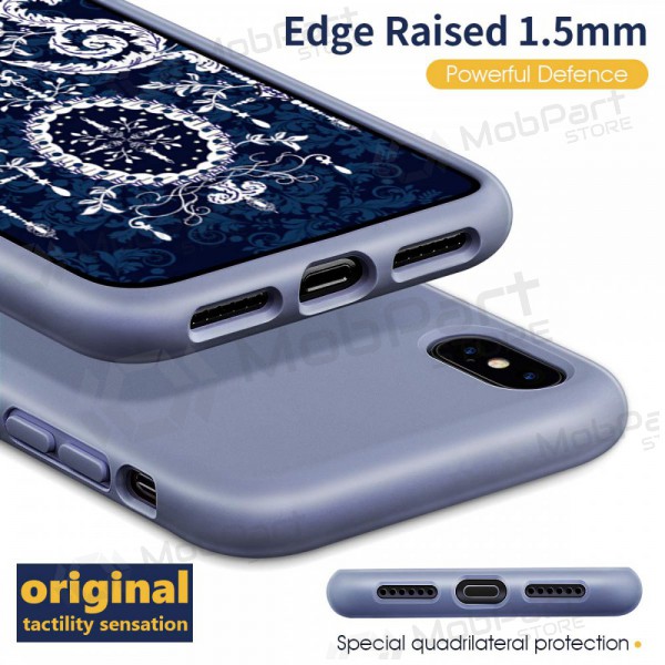 Apple iPhone 11 Pro Max ümbris - Liquid Silicone 2.0mm (lavendlihall)