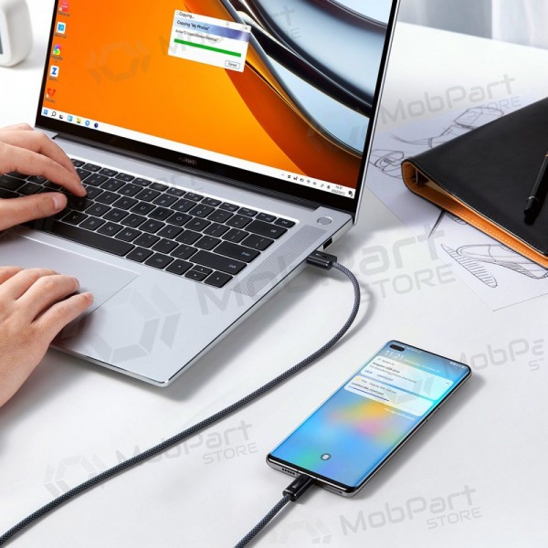 USB kaabel Baseus Dynamic 100W USB-A to Type-C 1.0m hall CALD000616