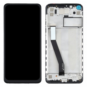 Xiaomi Redmi Note 9 ekraan (Midnight Gray) (koos raamiga) (service pack) (originaalne)