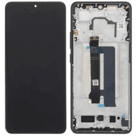 Xiaomi Poco X6 Pro 5G ekraan (kollane) (koos raamiga) (originaalne)