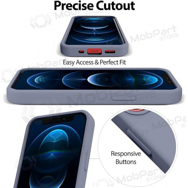 Apple iPhone 11 Pro Max ümbris Mercury -Silicone Case- (lavendlihall)