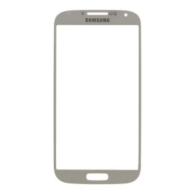 Samsung i9500 Galaxy S4 / i9505 Galaxy S4 Ekraani klaas (valged) (for screen refurbishing)