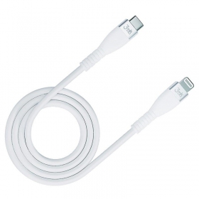 USB kaabel 3MK Hyper Silicone Cable Lightning 20W 1m