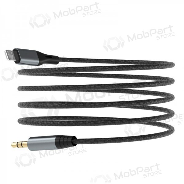 Helikaabel Dudao L11Pro Lightning 3,5 mm 1 m must
